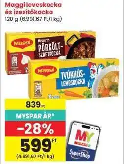 Interspar Maggi leveskocka és ízesítőkocka ajánlat