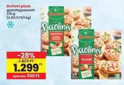 Interspar Buitoni pizza gyorsfagyasztott ajánlat