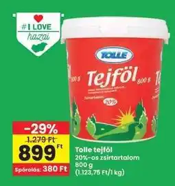 Interspar Tolle tejföl ajánlat