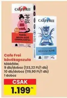 Interspar CAFE FREI Kávékapszula ajánlat