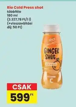 Interspar RIO Cold Press Shot ajánlat