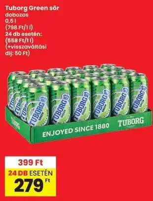 Tuborg Green sör