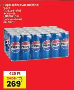 Interspar Pepsi szénsavas üdítőital ajánlat