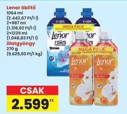 Interspar LENOR Öblítő ajánlat