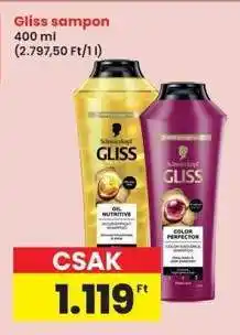 Interspar Gliss sampon ajánlat