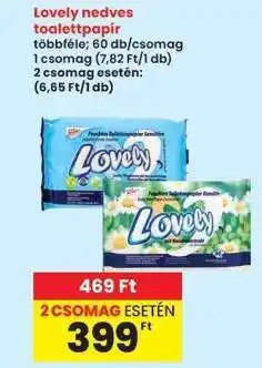 Interspar Lovely nedves toalettpapír ajánlat