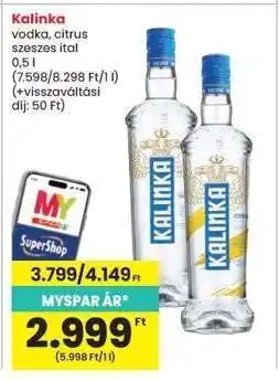 Interspar Kalinka ajánlat