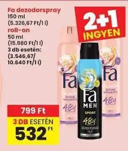 Interspar Fa dezodorspray ajánlat