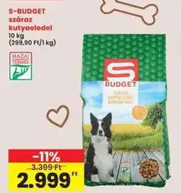 Interspar S-BUDGET száraz kutyaeledel ajánlat
