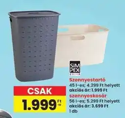 Interspar Szennyestartó ajánlat