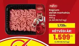 Interspar Regnum darált marhahús ajánlat