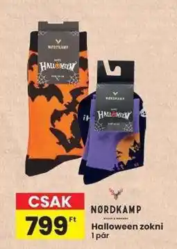 Interspar NØRDKAMP Halloween zokni ajánlat