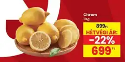 Interspar Citrom ajánlat