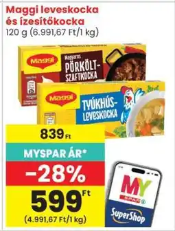 Spar Maggi leveskocka és ízesítőkocka ajánlat