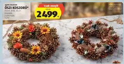 ALDI HOME CREATION ŐSZI KOSZORÚ ajánlat