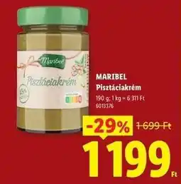 Lidl Maribel Pisztáciakrém ajánlat