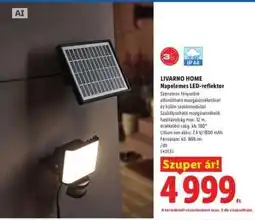 Lidl LIVARNO HOME Napelemes LED-reflektor ajánlat