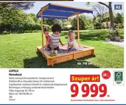 Lidl LUPILU Homokozó ajánlat