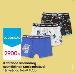 Pepco Sonic alsónadrág ajánlat