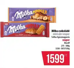 Coop Milka csokoládé mini abc szuper ajánlat