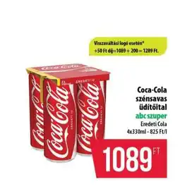 Coop Coca-Cola szénsavas üdítőital ajánlat