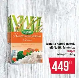 Coop Lestello hosszú szemű, előfőzött, fehér rizs ajánlat
