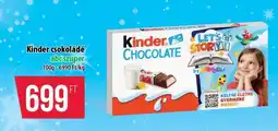 Coop KINDER Csokoládé ajánlat