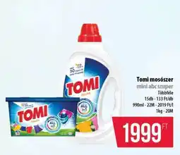 Coop Tomi mosószer mini abc szuper ajánlat