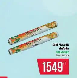 Coop Zöld Plasztik alufólia ajánlat