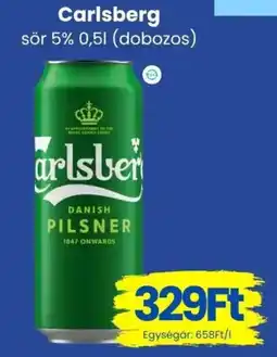 Magnetic Carlsberg sör ajánlat