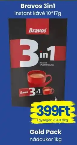 Magnetic Bravos instant kávé ajánlat