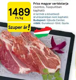 Tesco Friss magyar sertéstarja ajánlat