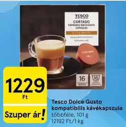 Tesco Tesco Dolce Gusto kompatibilis kávékapszula ajánlat