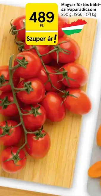 Tesco Magyar fürtös bébi-szilvaparadicsom ajánlat