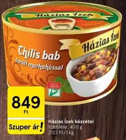 Tesco Házias ízek készétel ajánlat