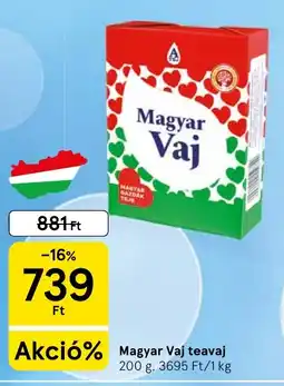 Tesco Magyar Vaj ajánlat