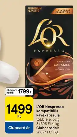 Tesco L'or espresso ajánlat