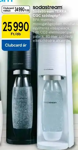 Tesco Sodastream terra cqc szódagép ajánlat