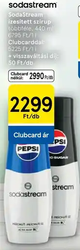 Tesco Sodastream ízesített szirup ajánlat
