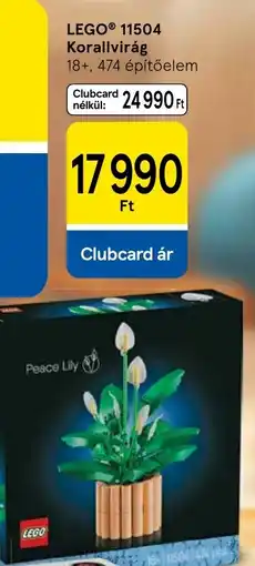 Tesco Lego 11504 korallvirág ajánlat