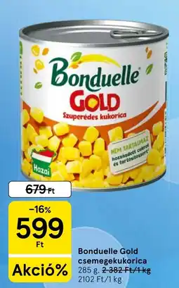 Tesco Bonduelle csemegekukorica ajánlat