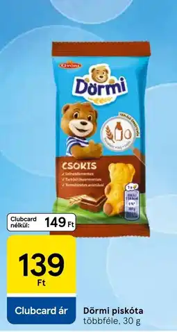 Tesco Dormi piskóta ajánlat