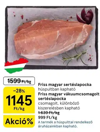 Friss magyar sertéslapocka