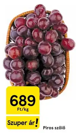 Tesco Piros szőlő ajánlat