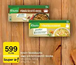Tesco Knorr leveskocka vagy pörköltízesítő-kocka ajánlat
