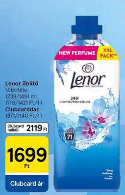 Tesco Lenor öblítő ajánlat
