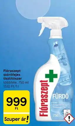 Tesco Flóraszept tisztítószer ajánlat
