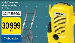 Tesco Karcher multifunkciós alumíniumlétra ajánlat