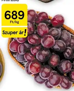 Tesco Piros szőlő ajánlat