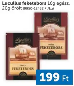 PRIVÁT Lucullus feketebors ajánlat